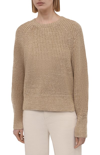 Свитер из хлопка и льна POLO RALPH LAUREN, арт. 211839009, фото 3