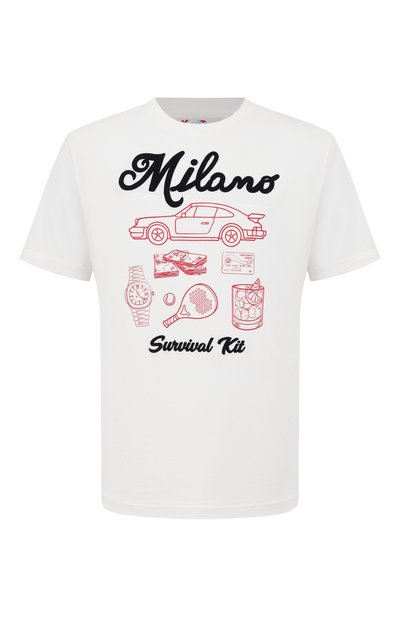 Мужская хлопковая футболка MC2 SAINT BARTH, арт. ARN0001-00650I/ARN0TT