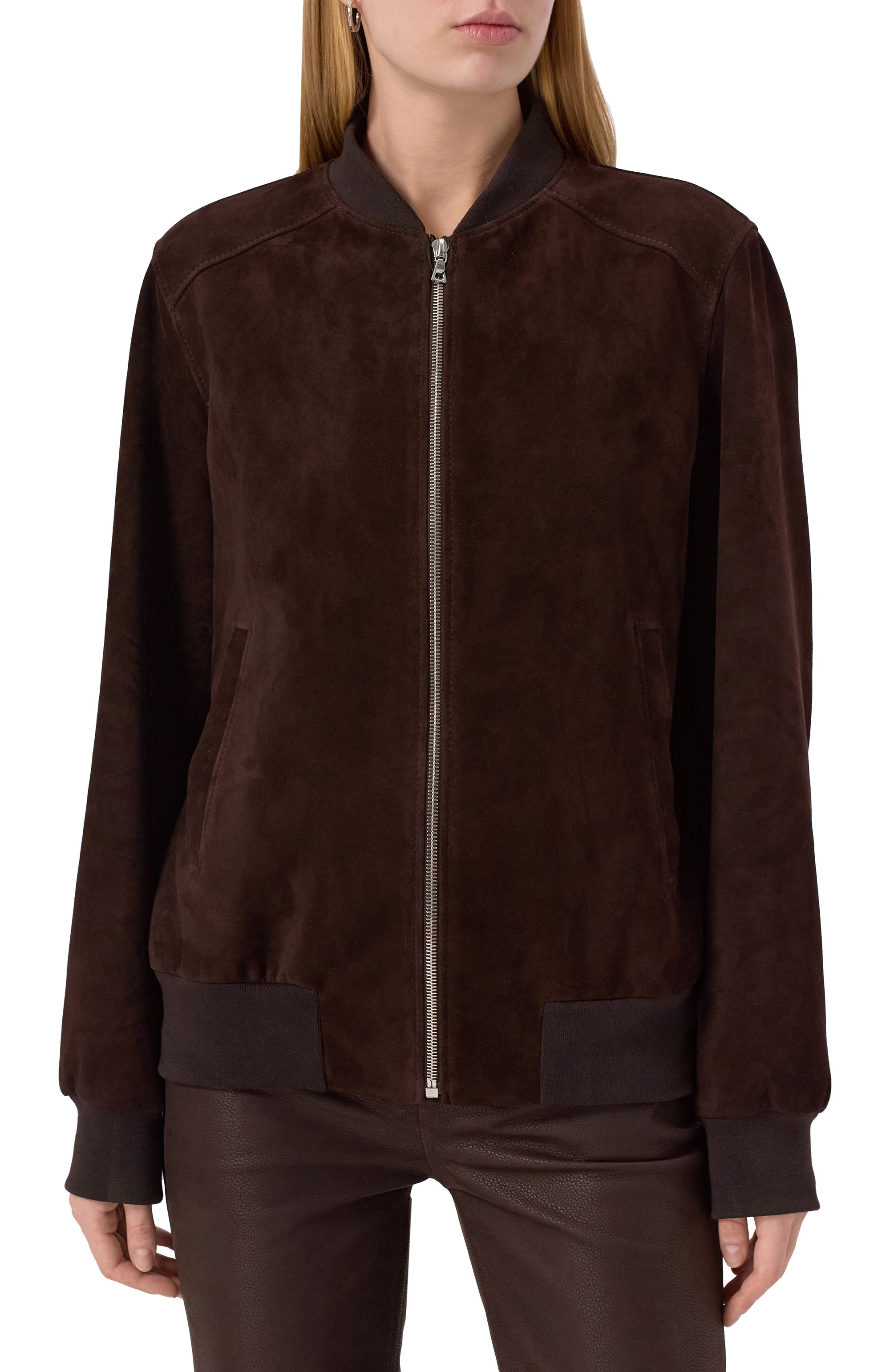 Замшевый бомбер MASLOV, арт. SMB01, фото 3