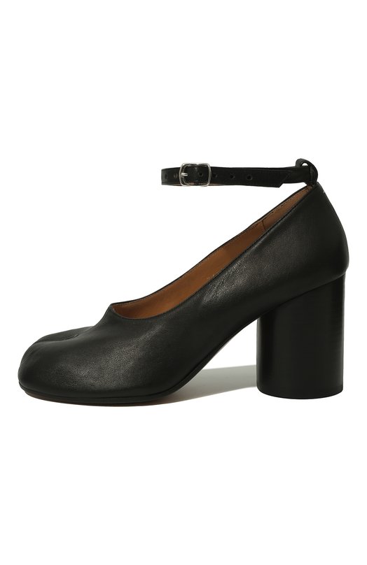 Кожаные туфли Court Maison Margiela S34WL0021/P3753 Чёрный  S34WL0021/P3753 Фото 4