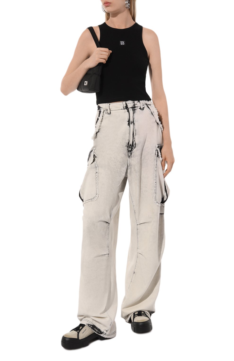 Хлопковый топ HUGO, арт. 50518150, фото 2