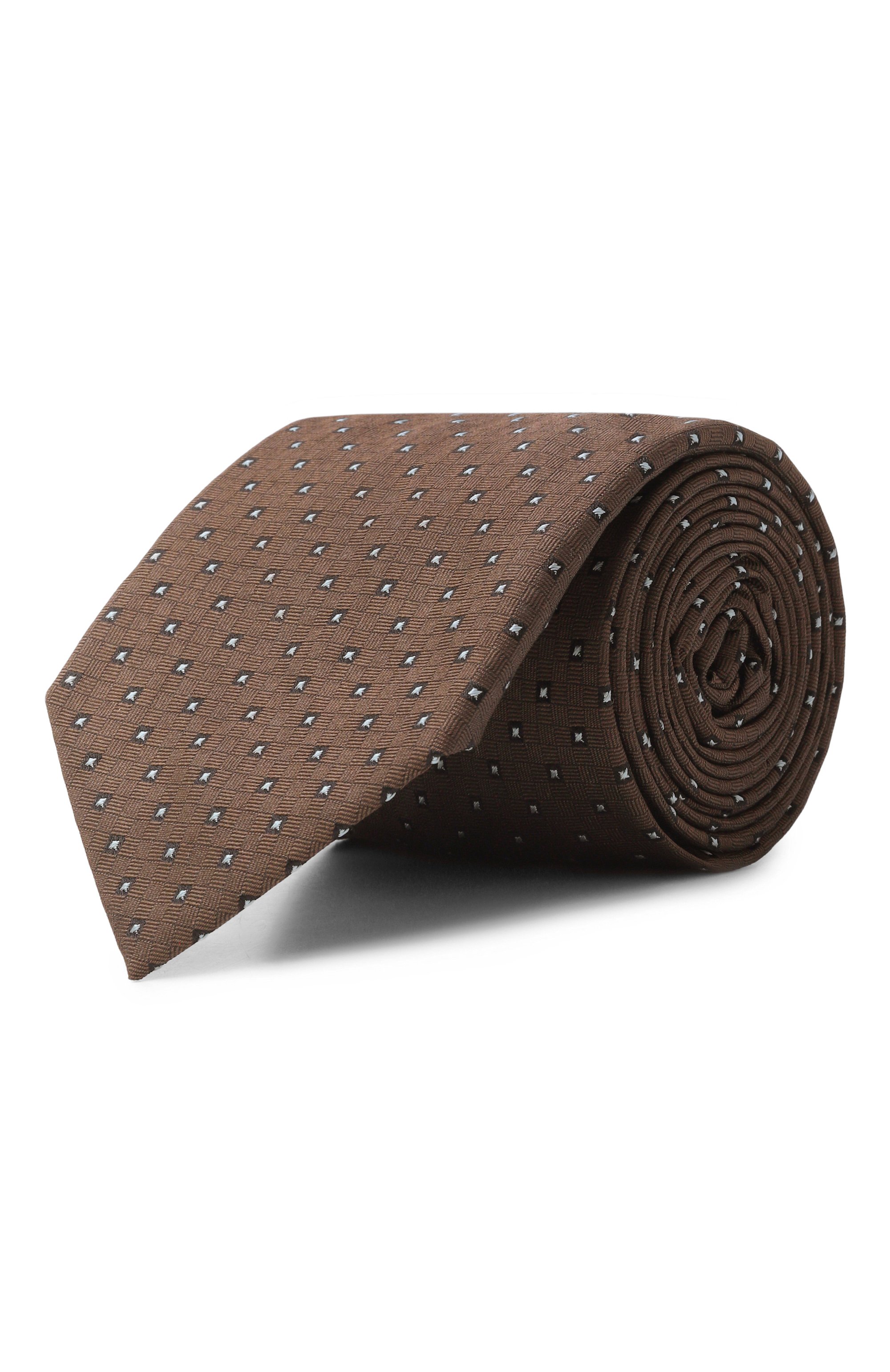 Шелковый галстук ZILLI, арт. CRAV02M0600VMGY00, фото 1