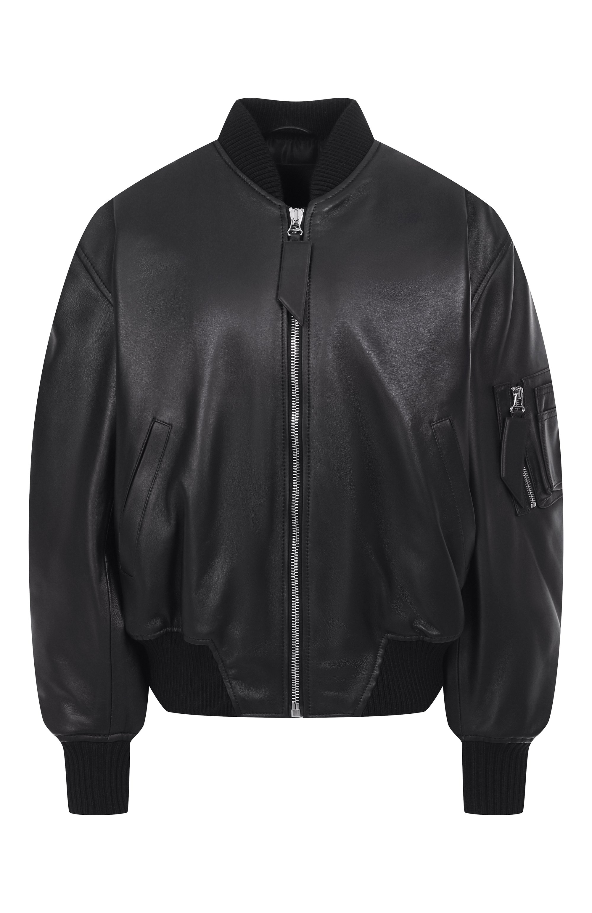 Кожаный бомбер THE ATTICO, арт. 251WCB00004/LBT128AA, фото 1