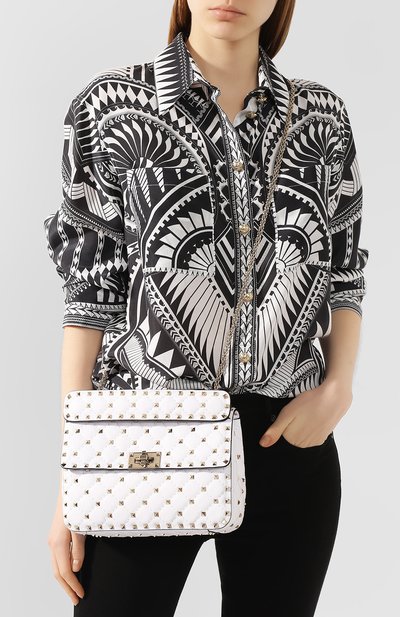 Сумка rockstud spike medium VALENTINO, арт. TW2B0122/NAP, фото 5