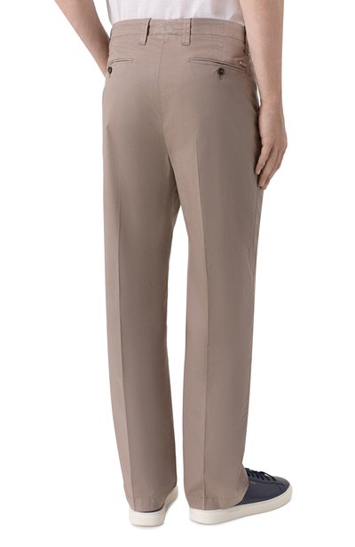 Брюки из лио целла и хлопка CORNELIANI, арт. 274ED2/2720127, фото 4