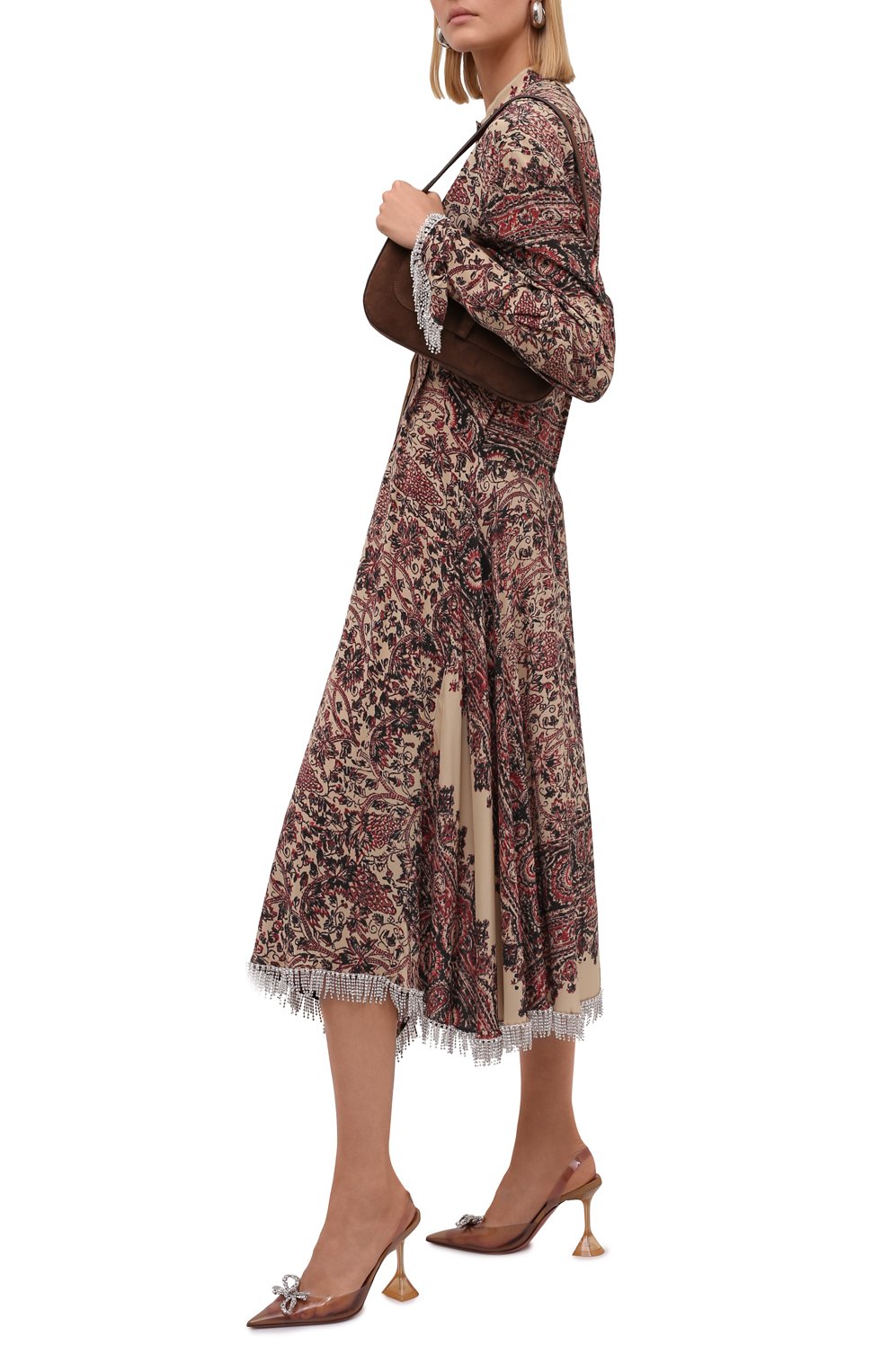 Туфли rosie AMINA MUADDI, арт. R0SIE GLASS/PVC/MATTE NUDE, фото 2