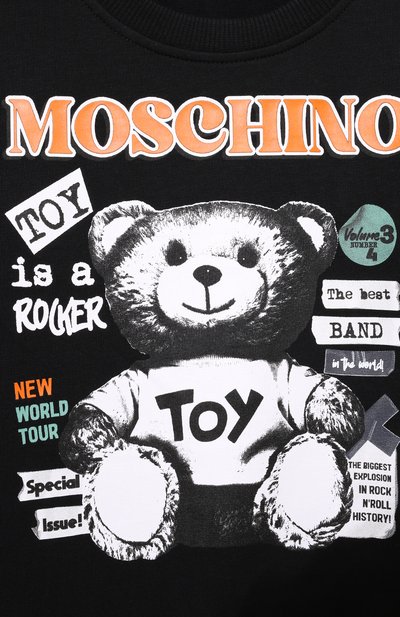 Хлопковое платье MOSCHINO, арт. HDV0FG/LDA16/4-8, фото 3