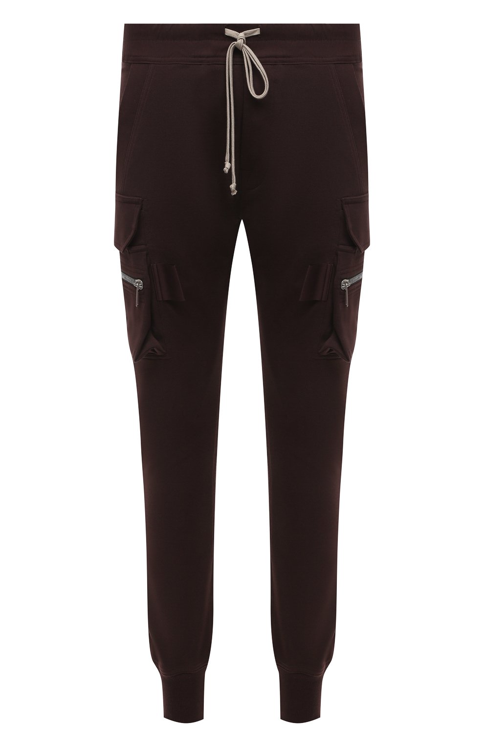 Хлопковые джоггеры RICK OWENS, арт. RU01B1396/BA, фото 1