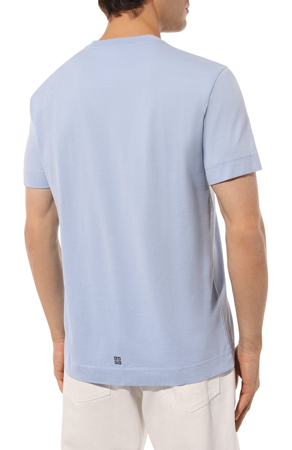 Хлопковая футболка GIVENCHY, арт. BM716G/3YE5, фото 4