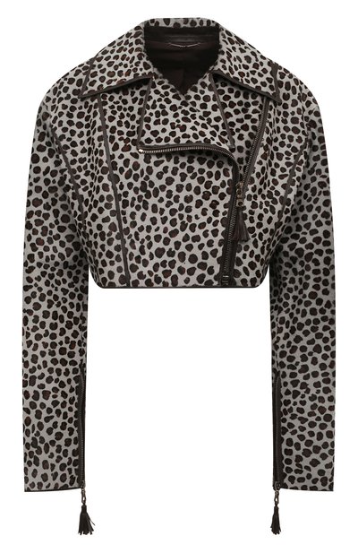 Кожаная куртка с мехом кенгуру YANA DRESS, арт. 2-38-050-7722, фото 1