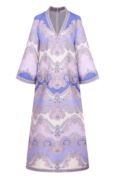 Женское льняное платье ZIMMERMANN, арт. 1725DRS254