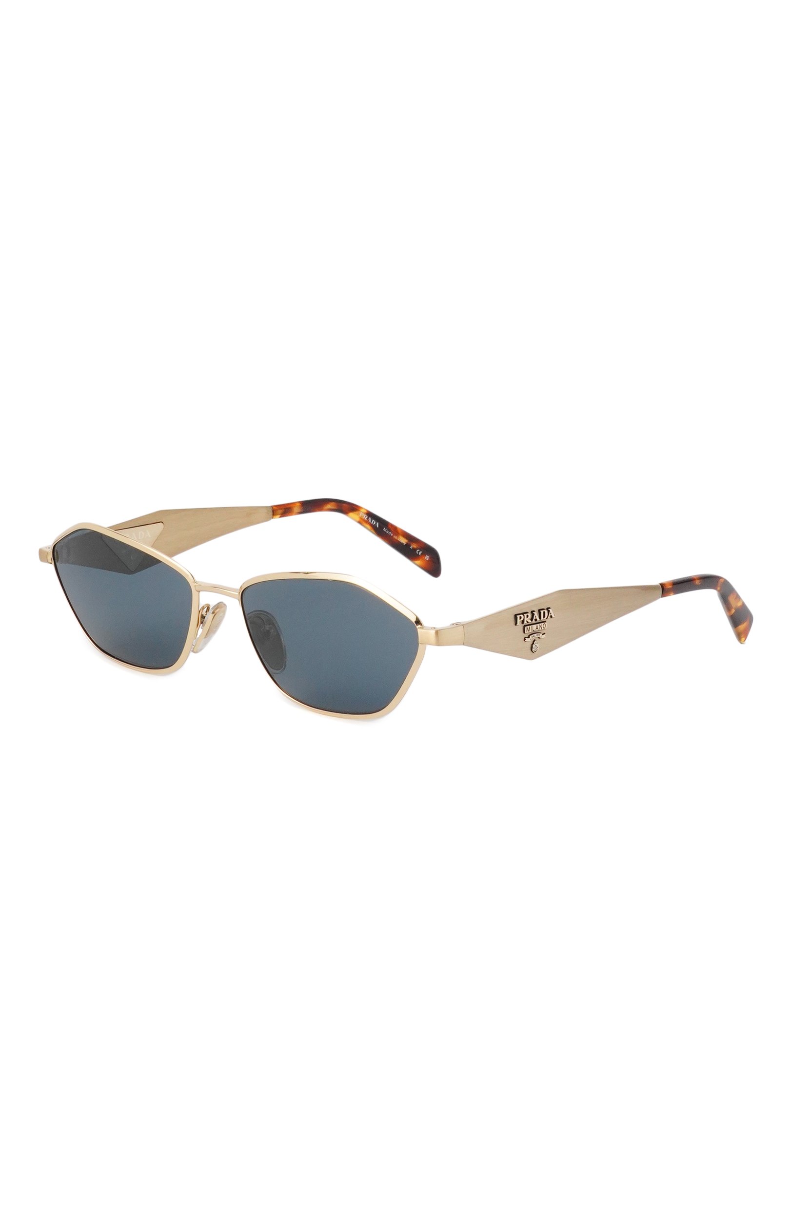 Солнцезащитные очки PRADA синего цвета по цене 63800 руб., арт. D50S-ZVN70B, фото 1 Солнцезащитные очки PRADA, арт. D50S-ZVN70B, фото 1