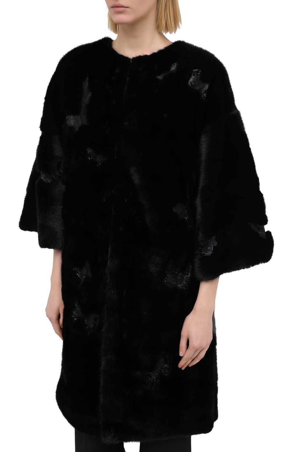 Шуба из меха норки VALENTINO, арт. KF3FA016/05F, фото 3