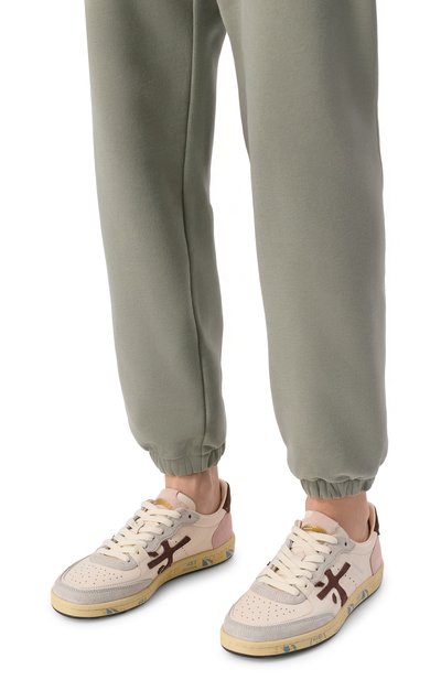 Женские кожаные кеды bskt clay PREMIATA, арт. BSKTCLAD/VAR 8284