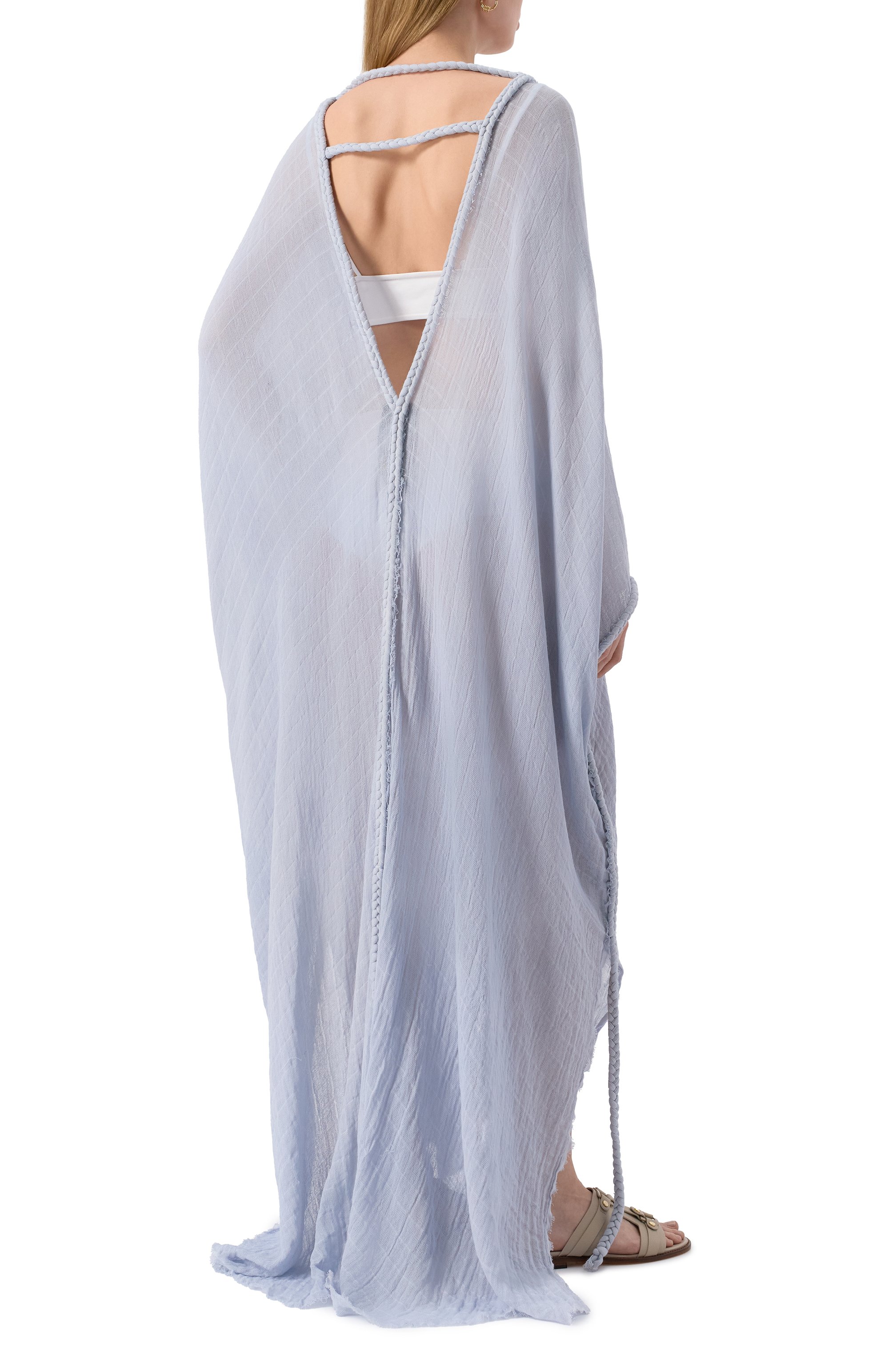 Хлопковая туника KASIA KULENTY, арт. GAYA DUSTER, фото 4