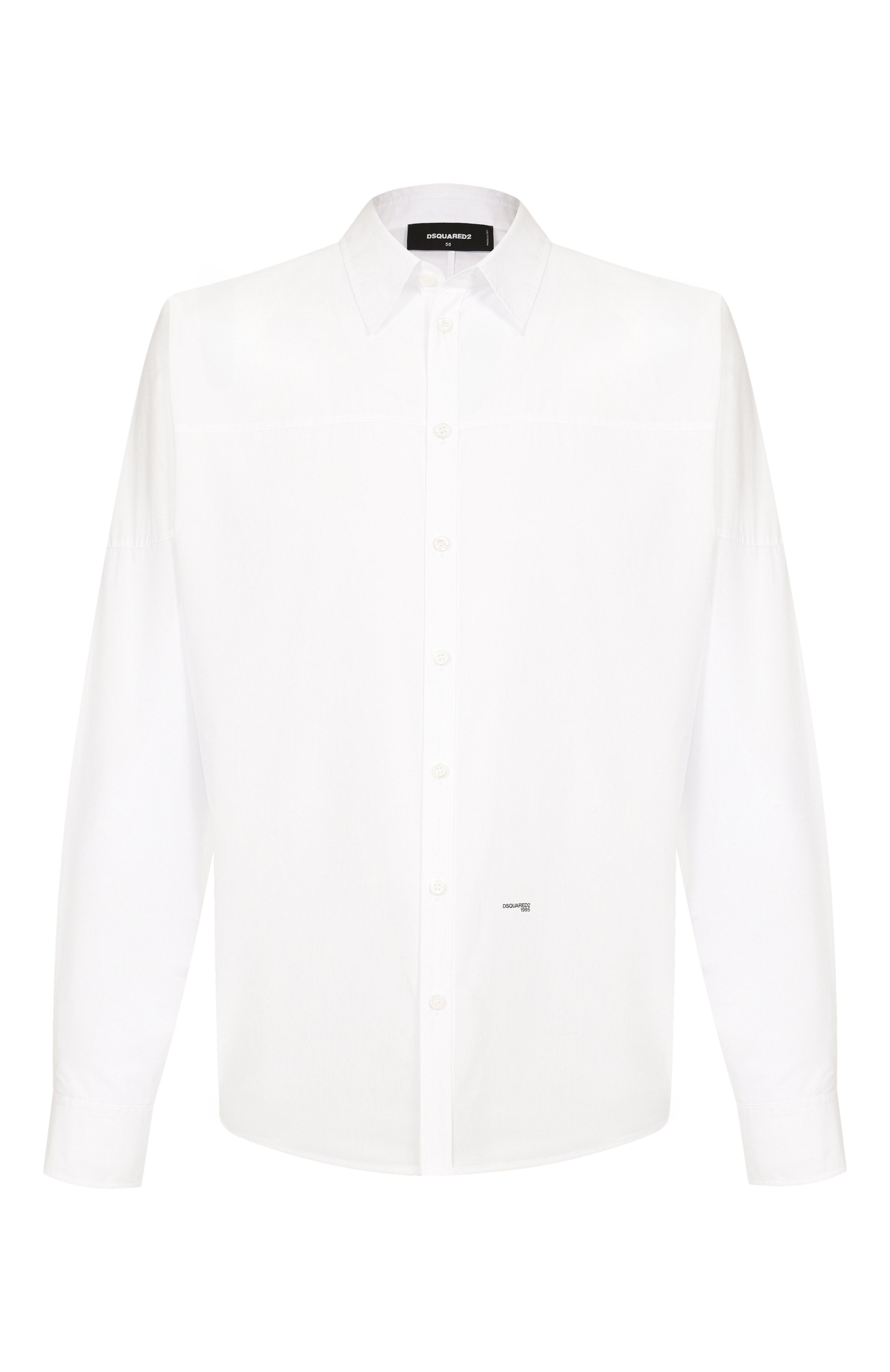 Хлопковая рубашка DSQUARED2, арт. S71DM0776/D35222, фото 1