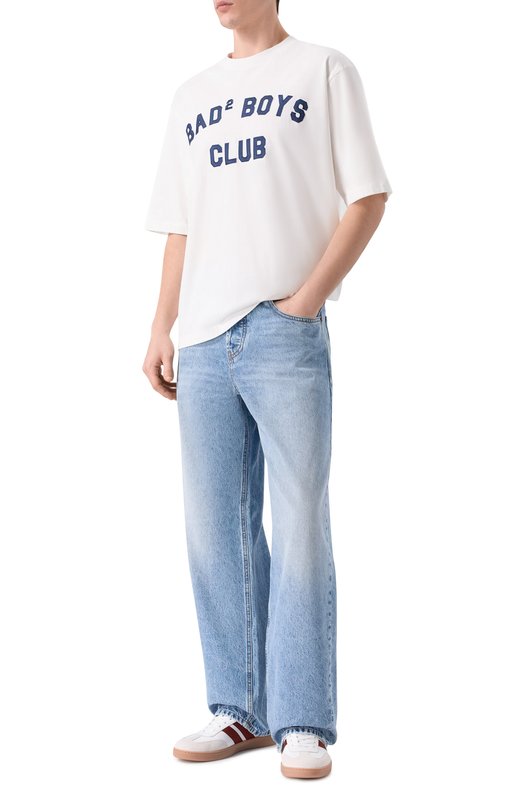 Хлопковая футболка Dsquared2 S74GD1529/D20108 Белый  S74GD1529/D20108 Фото 2