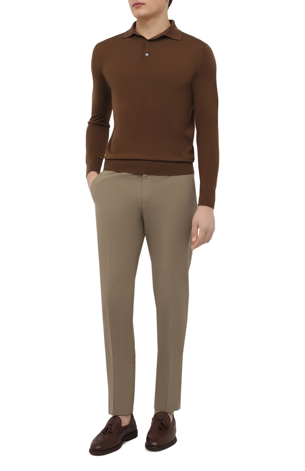 Хлопковые брюки LORO PIANA, арт. FAE8346, фото 2