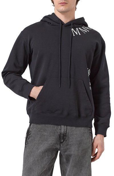 Хлопковое худи MM6, арт. SH0GU0026/M25012, фото 3