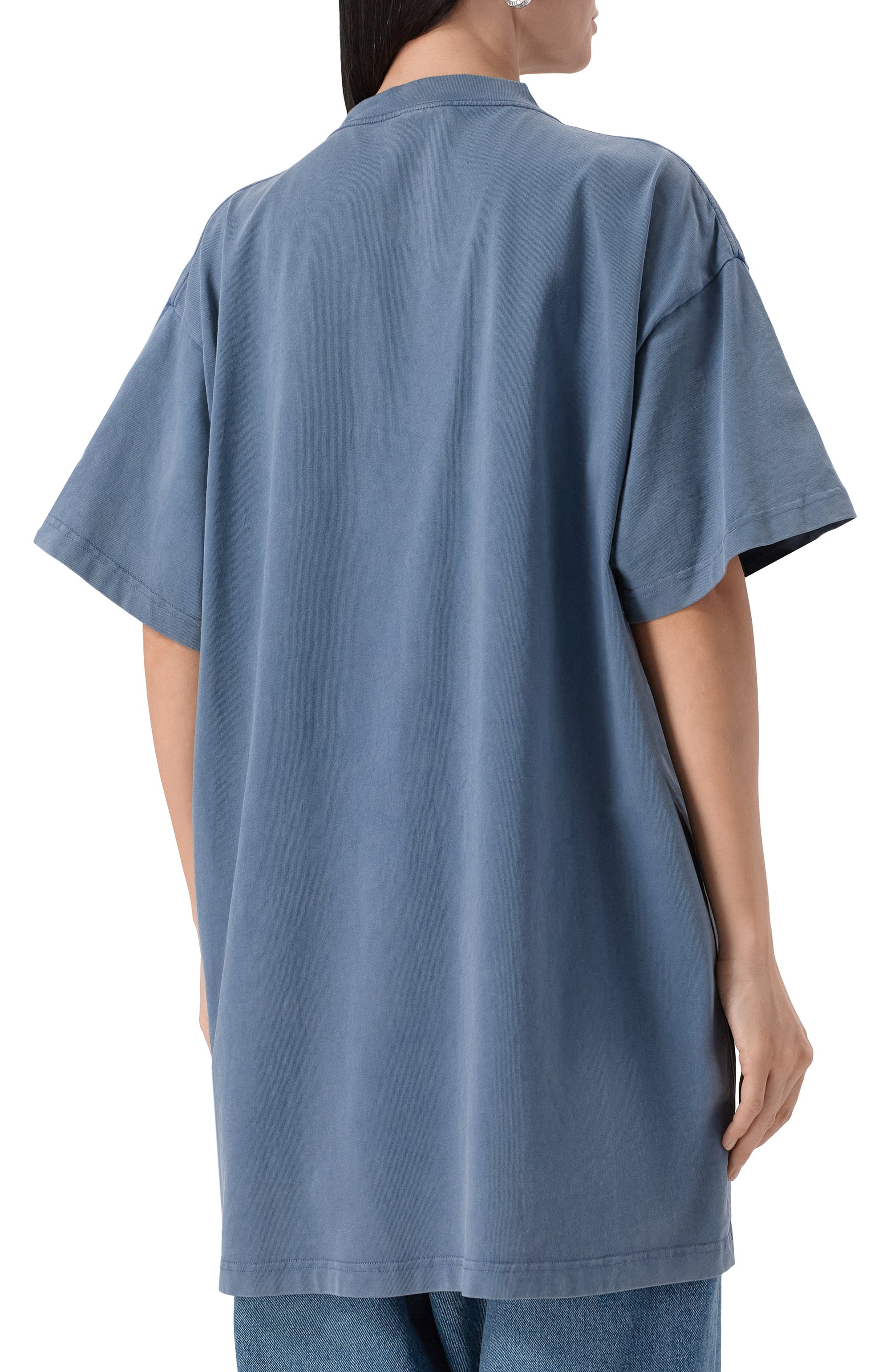 Хлопковая футболка BALENCIAGA, арт. 787349/TRVM1, фото 8