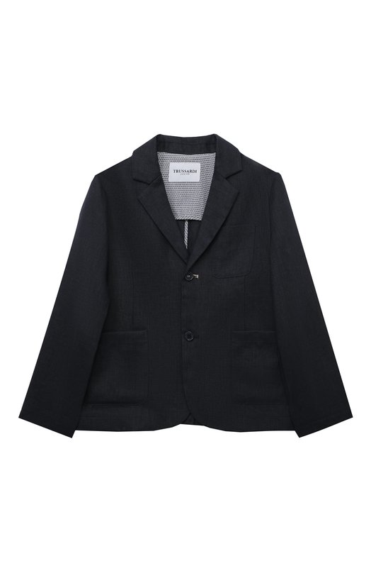 

Льняной пиджак Trussardi junior, Синий