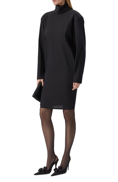Текстильные туфли tea SAINT LAURENT черного цвета по цене 164000 руб., арт. A00197/AAGWS, фото 3 Текстильные туфли tea SAINT LAURENT, арт. A00197/AAGWS, фото 3