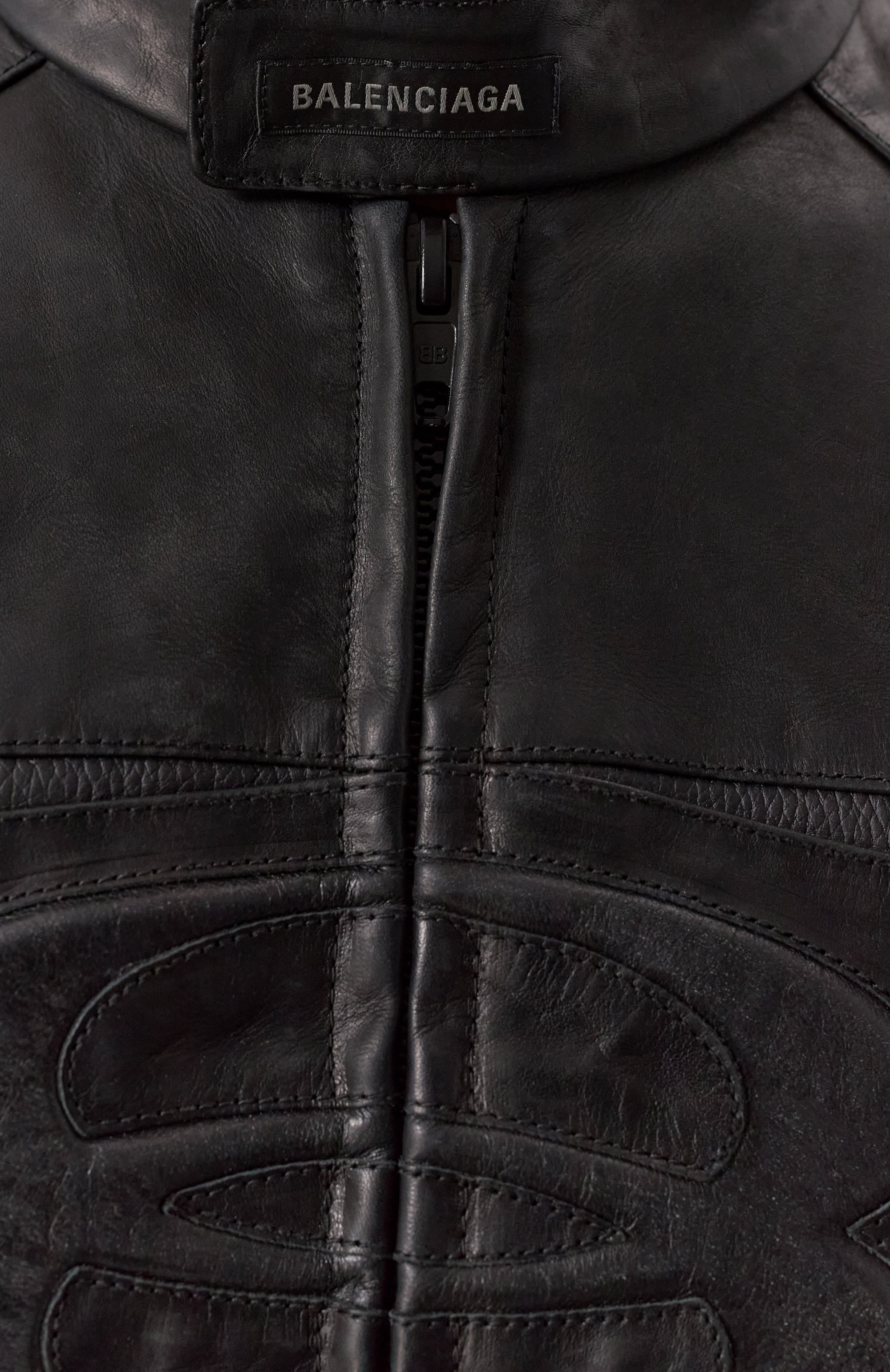 К�ожаная куртка BALENCIAGA, арт. 787430/TQS08, фото 6