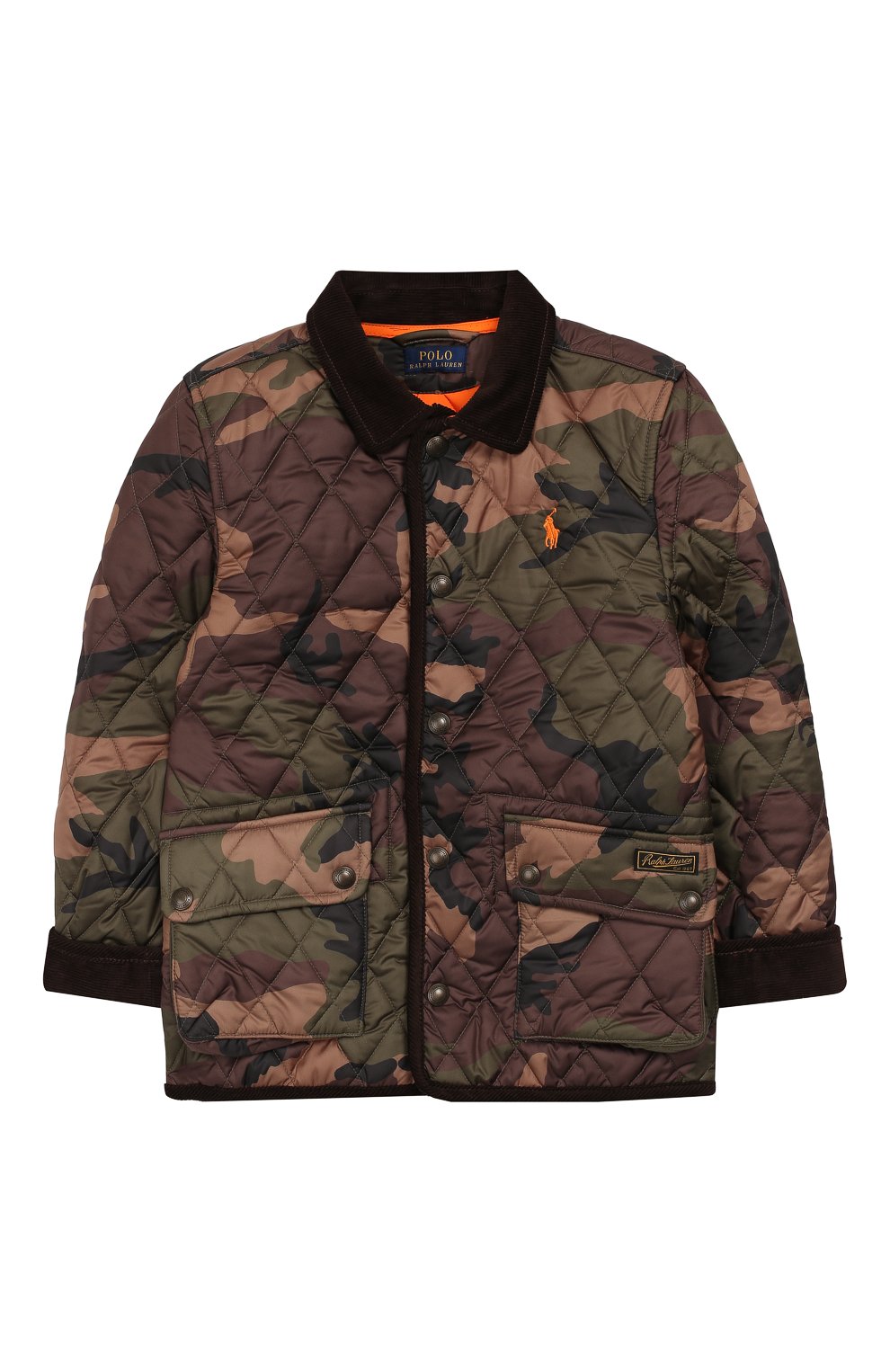 Стеганая куртка POLO RALPH LAUREN хаки цвета по цене 17500 руб., арт. 322749072, фото 1 Стеганая куртка POLO RALPH LAUREN, арт. 322749072, фото 1