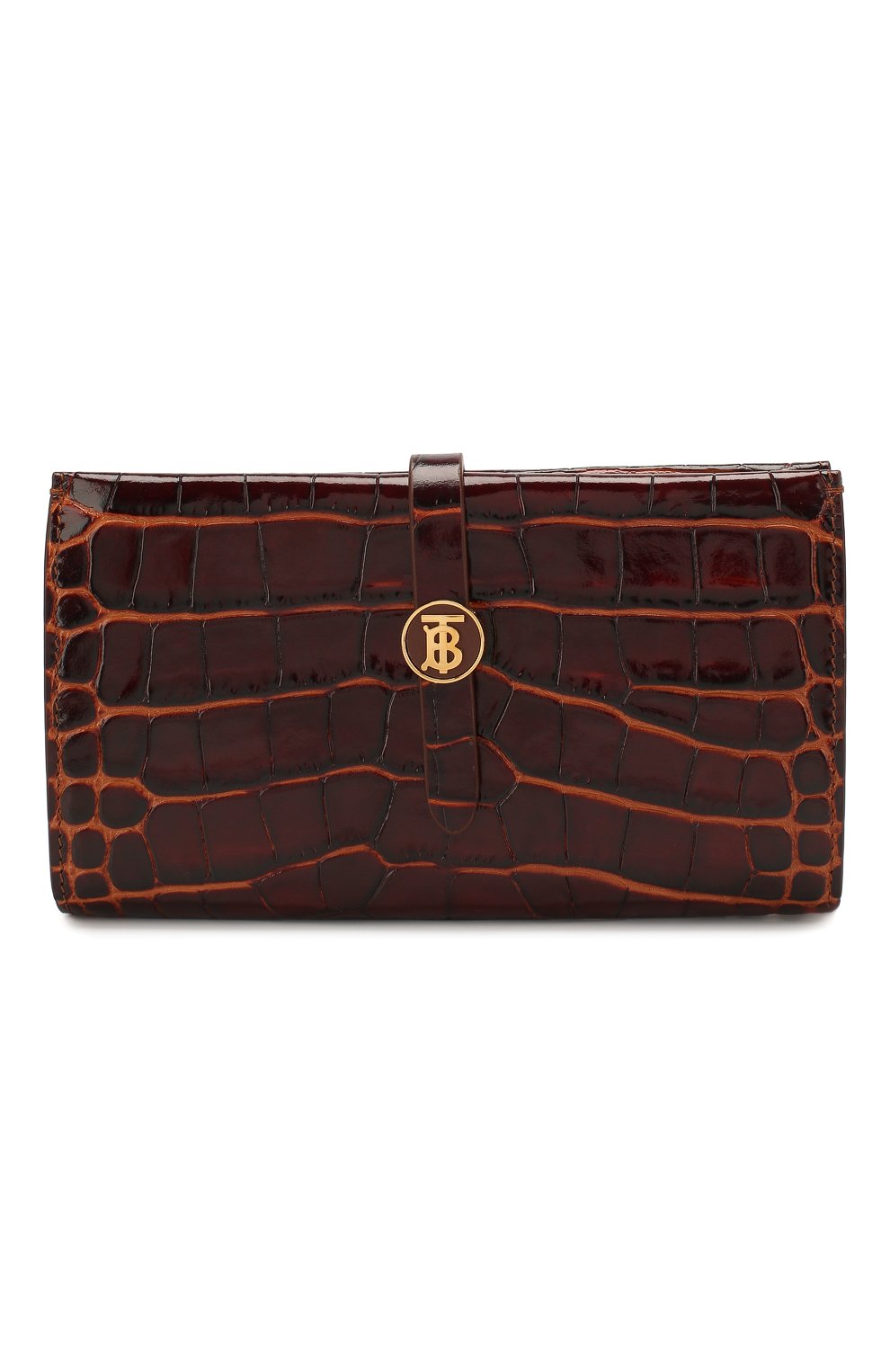 Кожаный кошелек BURBERRY коричневого цвета по цене 79950 руб., арт. 8025288, фото 1 Кожаный кошелек BURBERRY, арт. 8025288, фото 1