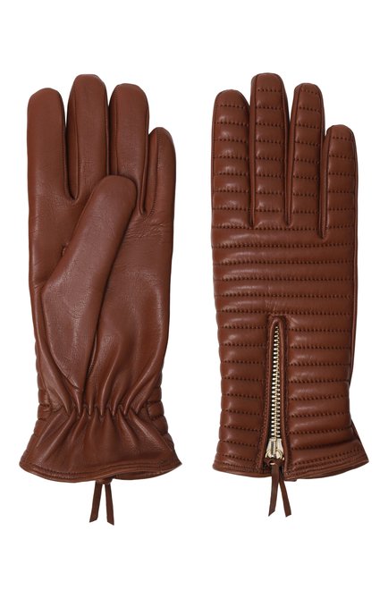 Женские кожаные перчатки KITON, арт. D58905K0533F07
