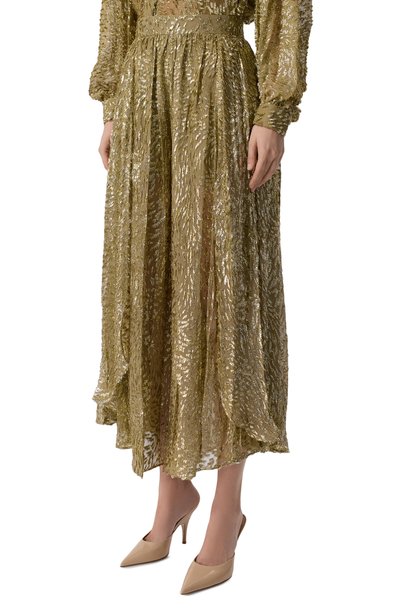Шелковая юбка ELIE SAAB, арт. P0232NP26/FC001, фото 3