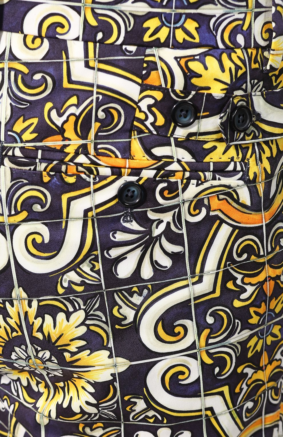 Хлопковые брюки DOLCE & GABBANA, арт. GY6IET/FSFJX, фото 5