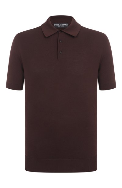 Мужская хлопковое поло DOLCE & GABBANA, арт. GXZ02T/JBCFV