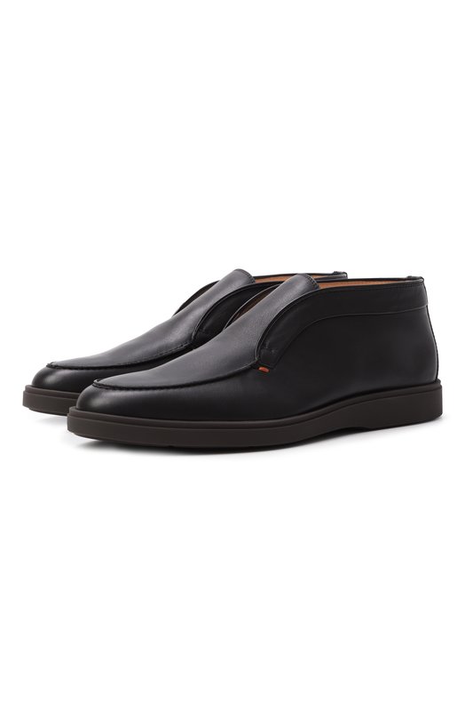 Кожаные ботинки Detroit Santoni MGDG17823SM0GBYP Чёрный MGDG17823SM0GBYP