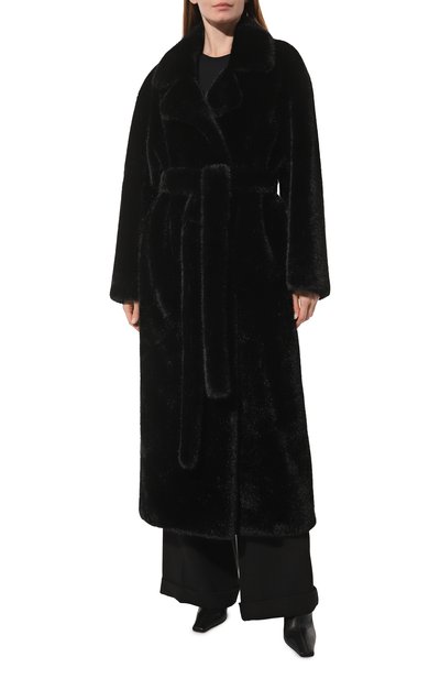 Шуба из экомеха FLASHIN, арт. FF23SHMI/B, фото 3