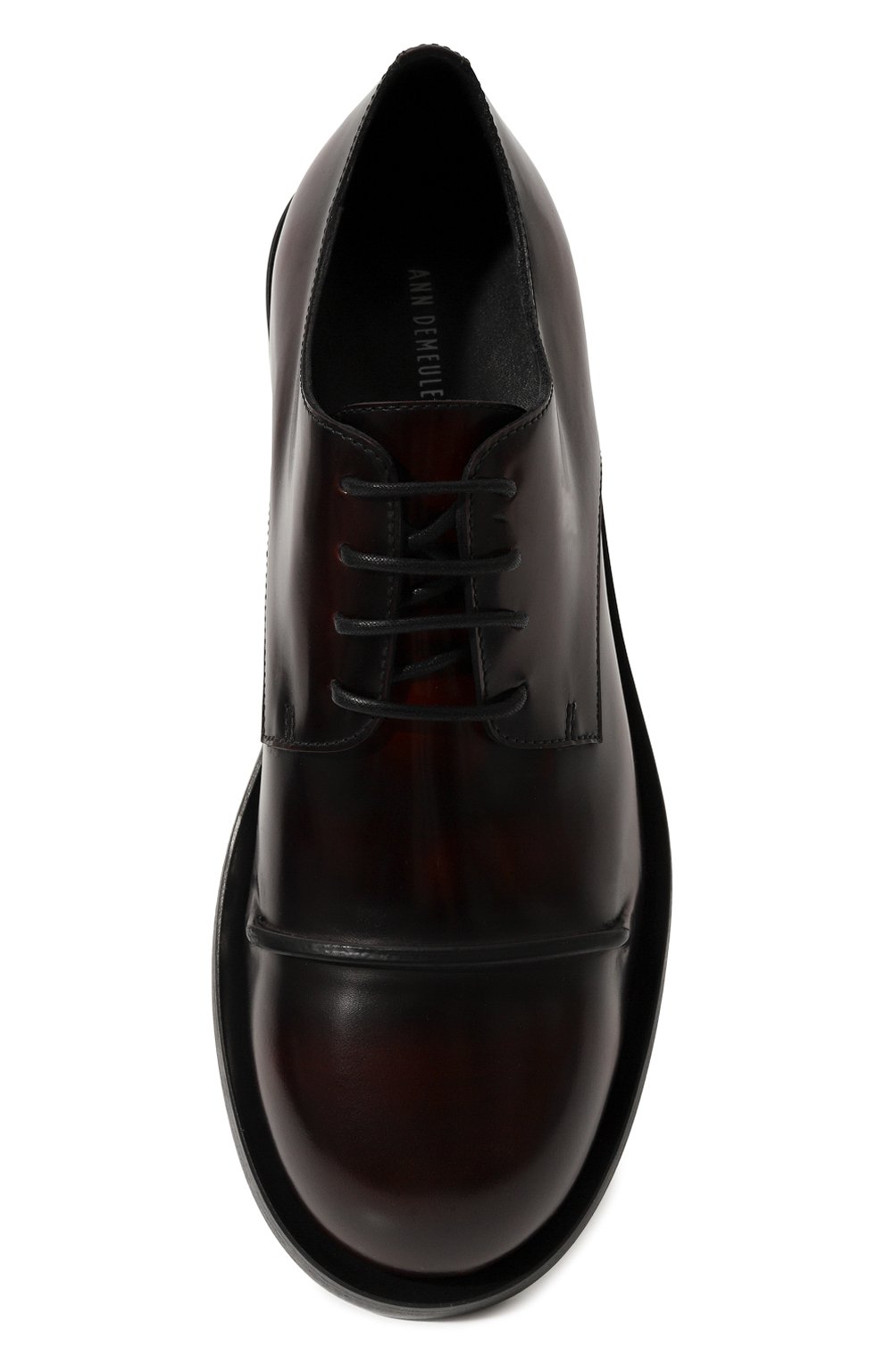Кожаные дерби dex pintuck ANN DEMEULEMEESTER, арт. 2402-W-F30-LT139-036, фото 6