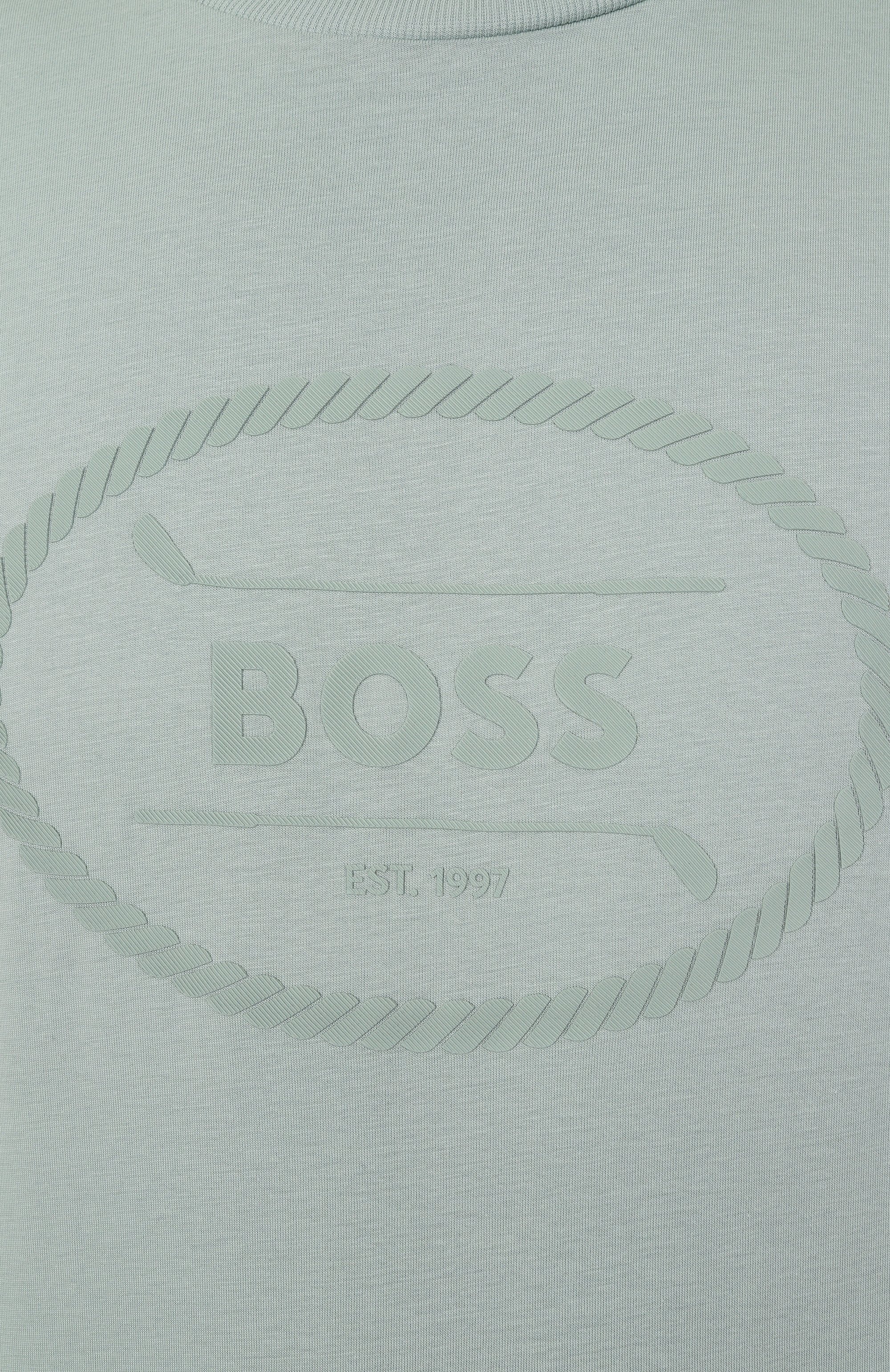 Хлопковая футболка BOSS GREEN, арт. 50537825, фото 6