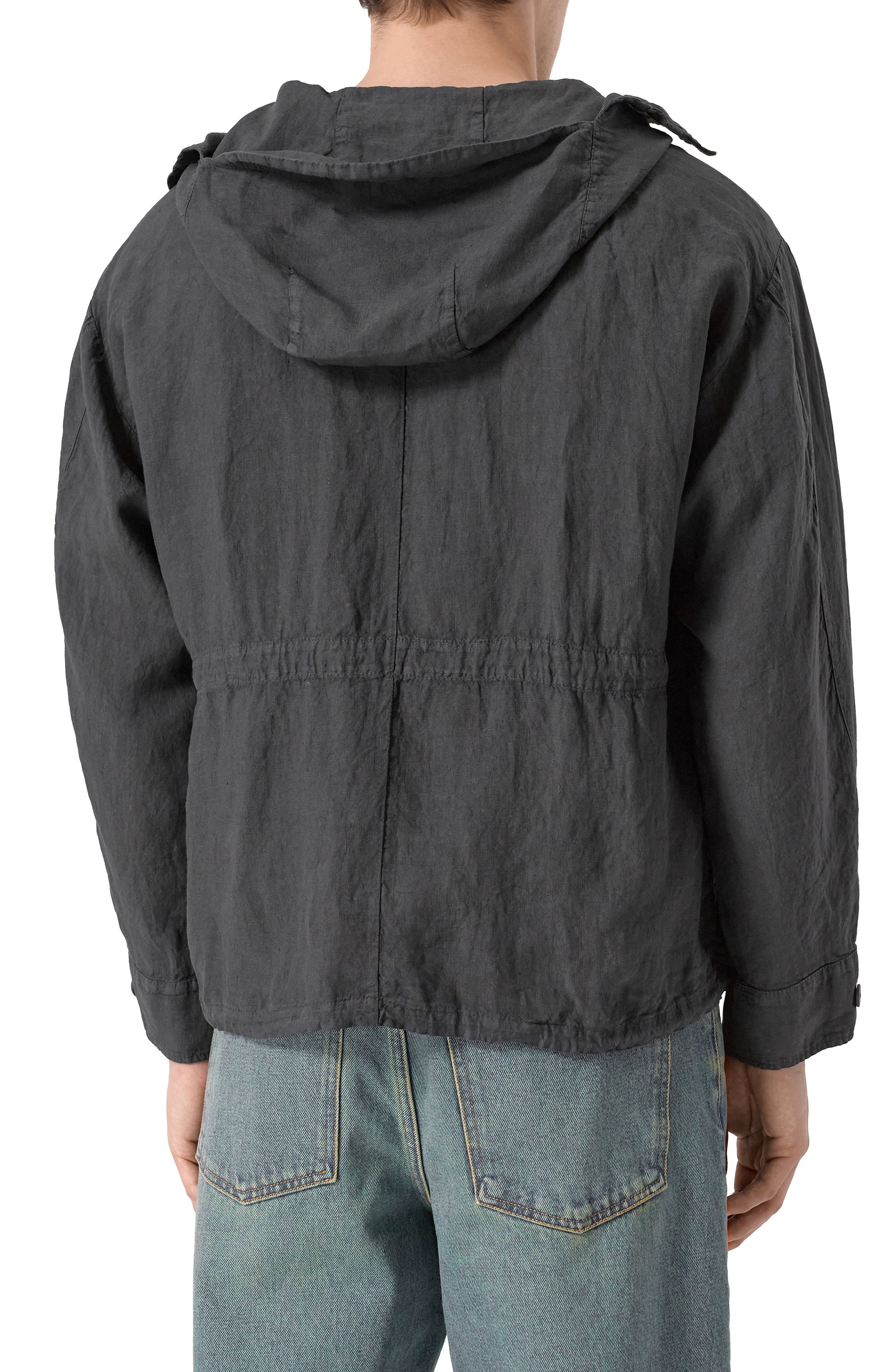 Льняная куртка TRANSIT, арт. CFUTRZD132, фото 4