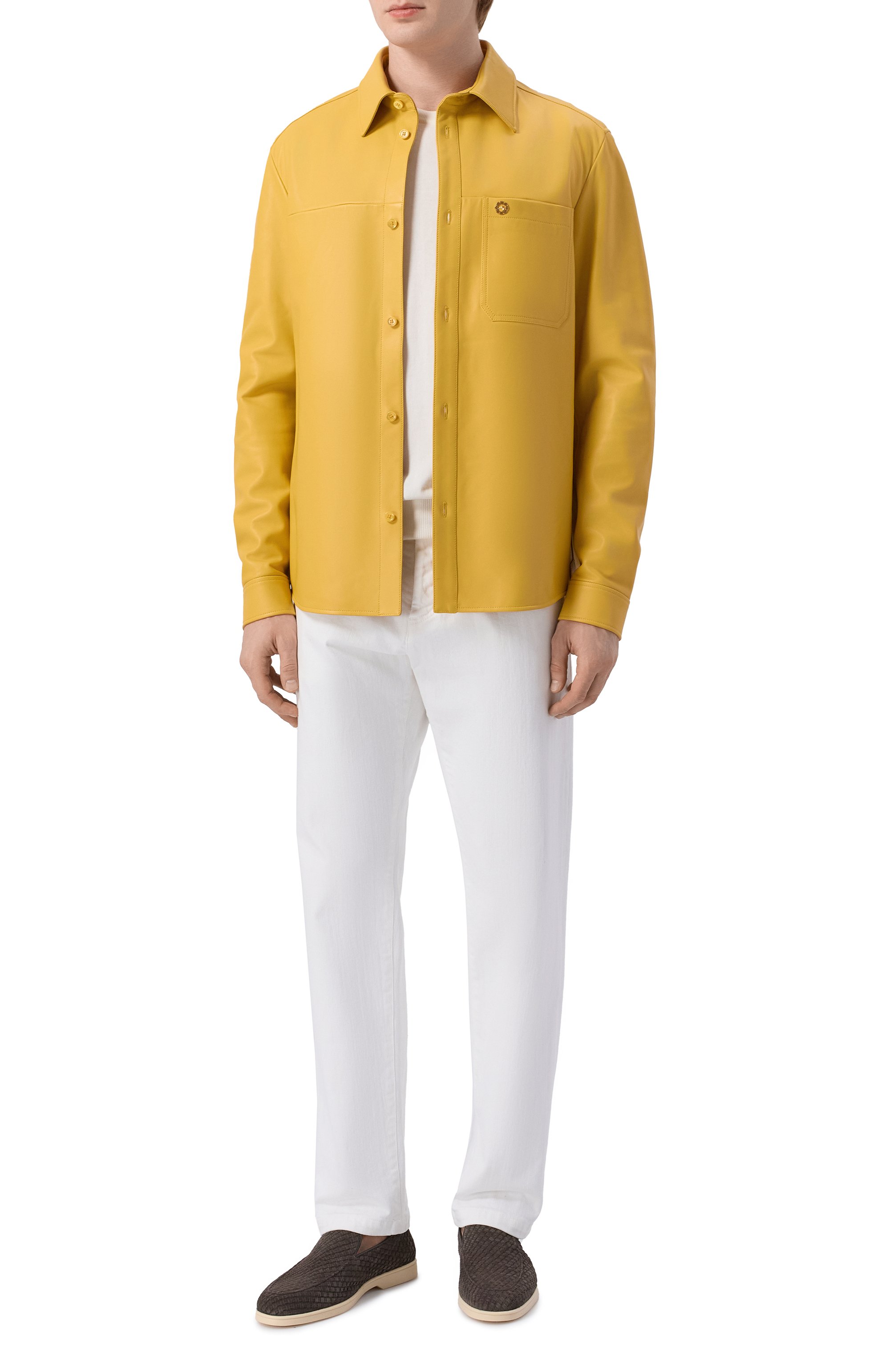 Кожаная куртка-рубашка STEFANO RICCI, арт. M7J6100060/NPNVS5, фото 2