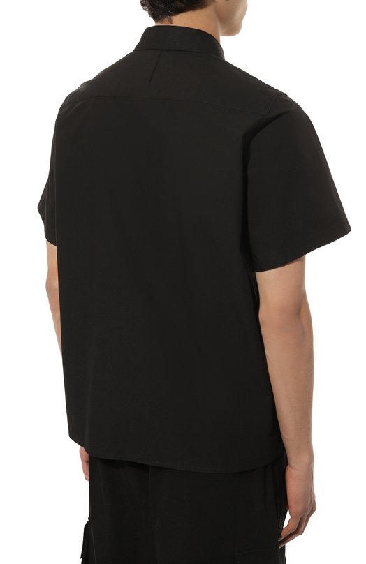 Хлопковая рубашка 3.Paradis Чёрный, фото 4