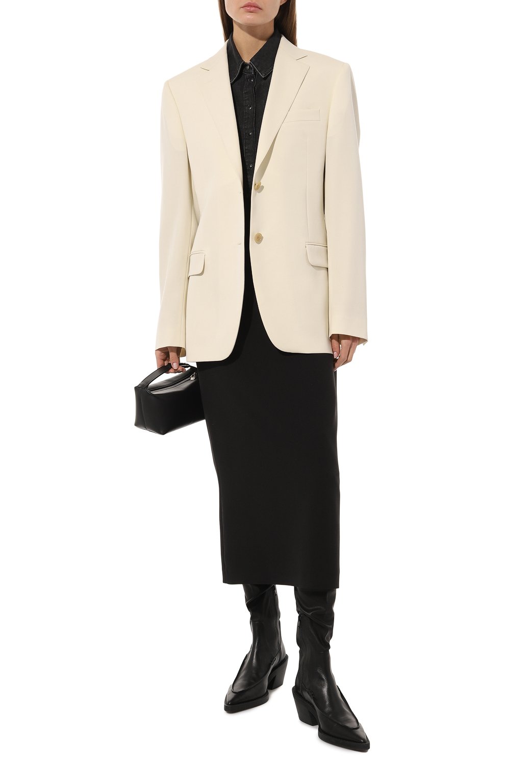 Джинсовая рубашка PATRIZIA PEPE, арт. 8C0586_D031, фото 2