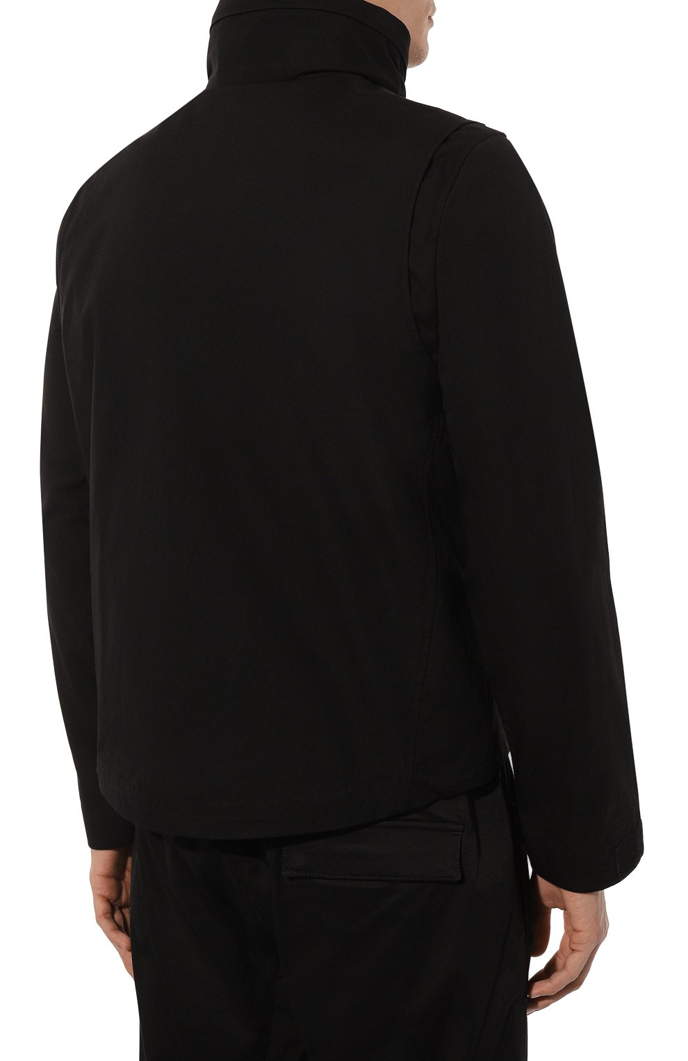 Хлопковая куртка C.P. COMPANY черного цвета по цене 68100 руб., арт. 16CL0W008A006450A, фото 4 Хлопковая куртка C.P. COMPANY, арт. 16CL0W008A006450A, фото 4