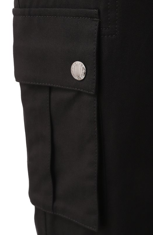Хлопковые брюки-карго Dolce & Gabbana GVB4ET/FUFJU Чёрный  GVB4ET/FUFJU Фото 6