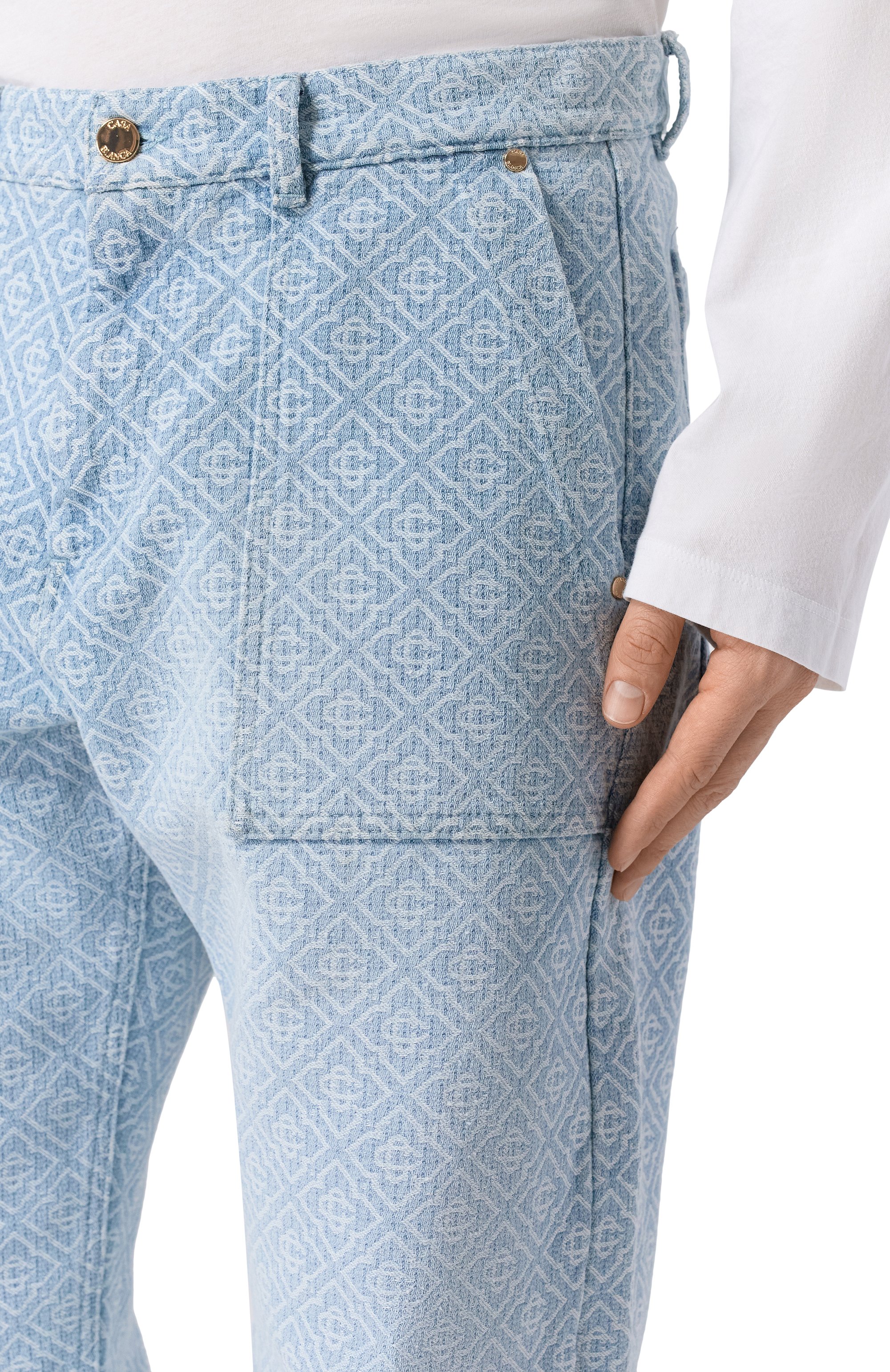 Джинсы CASABLANCA, арт. MPF25-TR-331-01, фото 5