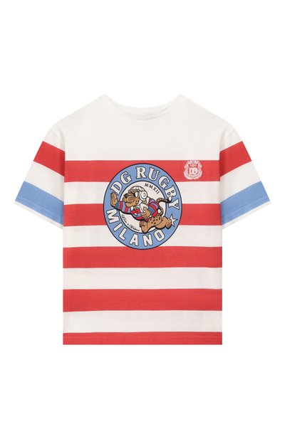 Хлопковая футболка DOLCE & GABBANA, арт. L4JTHV/II7JV_001