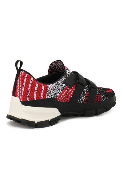 Комбинированные кроссовки PRADA, арт. 4O3219-2OB5-F022C, фото 4