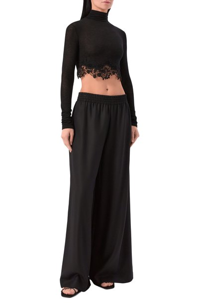 Водолазка из вискозы и кашемира ERMANNO SCERVINO, арт. D494M303YEN, фото 2
