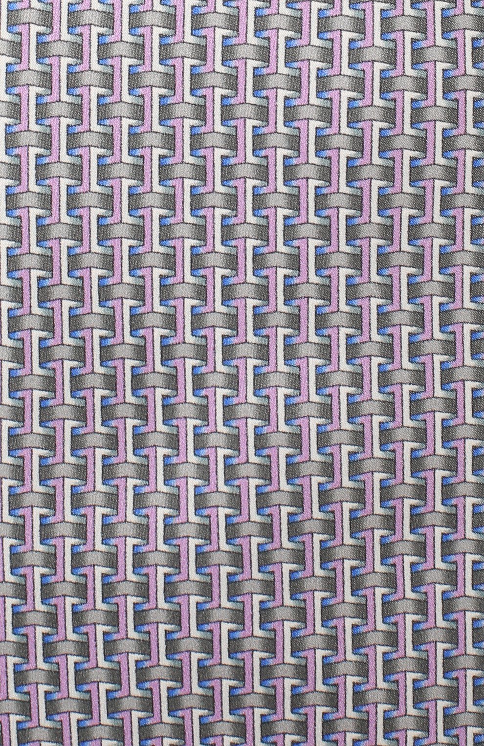 Шелковый галстук LANVIN серого цвета по цене 11350 руб., арт. 2840/TIE, фото 3 Шелковый галстук LANVIN, арт. 2840/TIE, фото 3
