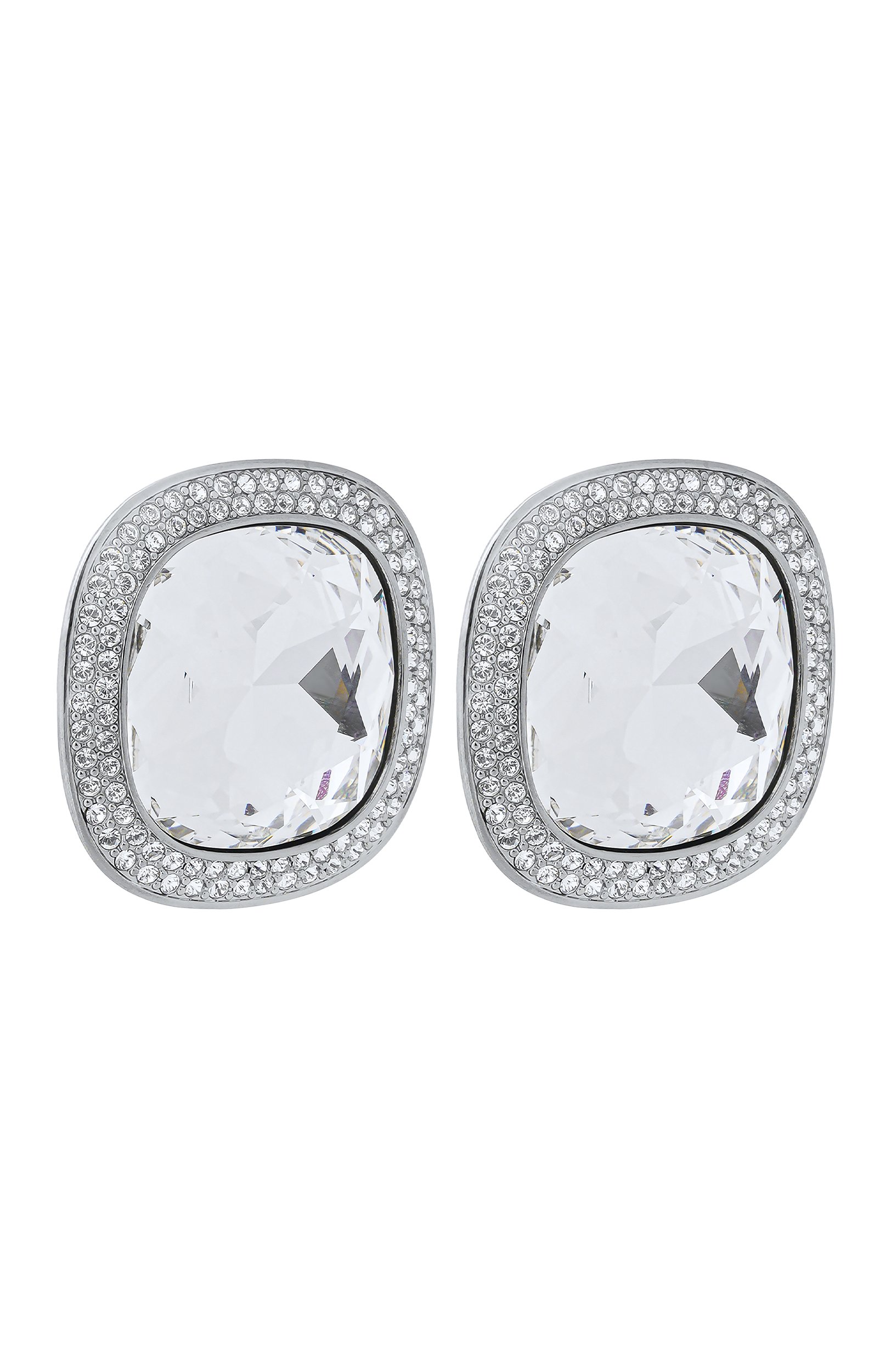 Клипсы una angelic SWAROVSKI серебряного цвета по цене 38500 руб., арт. 5751325, фото 3 Клипсы una angelic SWAROVSKI, арт. 5751325, фото 3