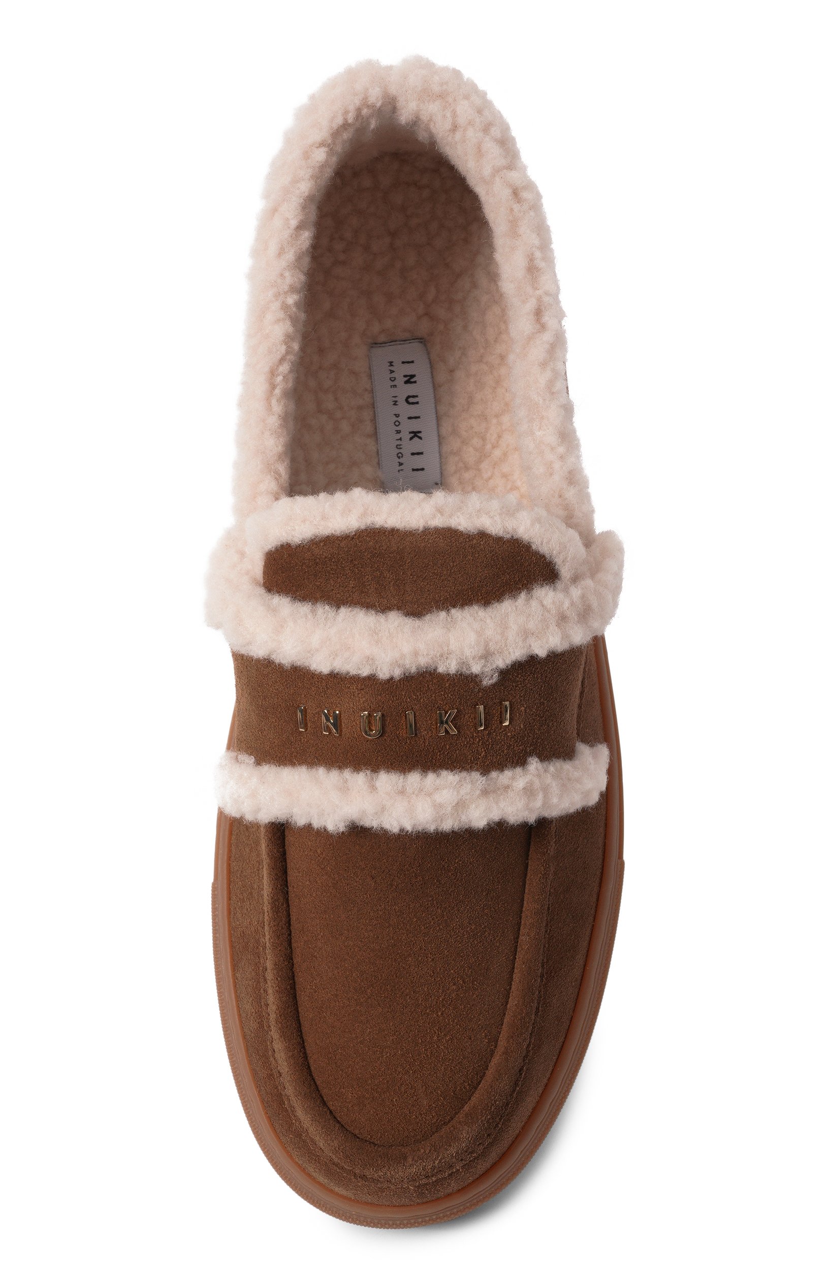 Замшевые лоферы shearling loafer INUIKII, арт. 1006.003.0021, фото 6